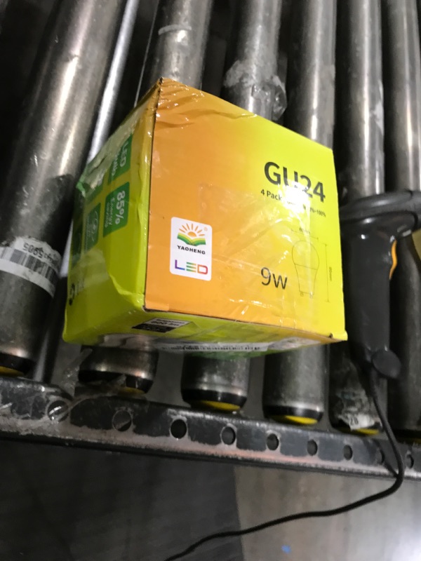 Photo 1 of YAOHENG GU24 LED Light Bulb, A19 Shape Bulbs, 9W (60W Equivalent), 5000K Daylight, 800 Lumens, Dimmable 2 Prong Light Bulbs, GU24 Twist Lock Base, ETL Listed(8-Pack)