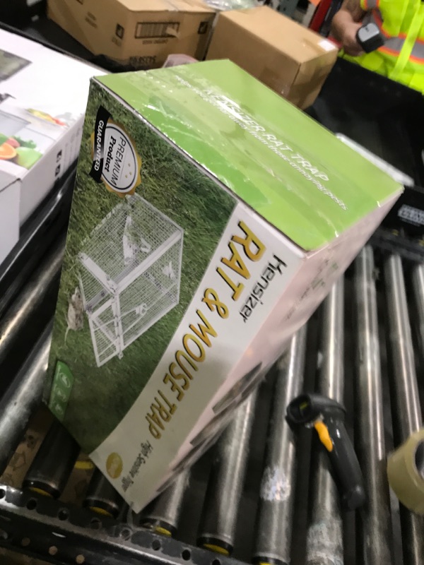 Photo 1 of Kensizer Animal Humane Live Cage Trap That Work for Rat Mouse Chipmunk Mice Voles Hamsters and Other Small Rodents, Trampa para Ratones, Catch and Release 1Pack Medium 12" L x 6.5" W x 5" H