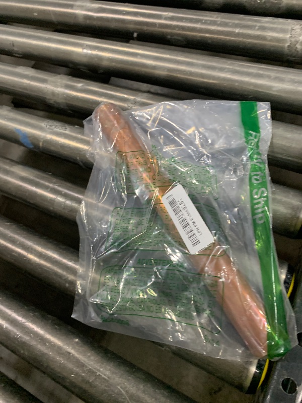 Photo 1 of Tynulox 1-1/4"(32mm) OD 99.9% Copper Tube 1mm Wall × 300mm Length × 1Pcs, Seamless Round Pure Copper Tubing for Refrigerator, Jewellery and Industry