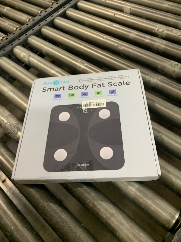 Photo 1 of Scale for Body Weight and Fat Percentage, RunSTAR Digital Accurate Bathroom Smart Scale with Large Display, FSA&HSA Eligible 13 Body Composition Analyzer Sync App