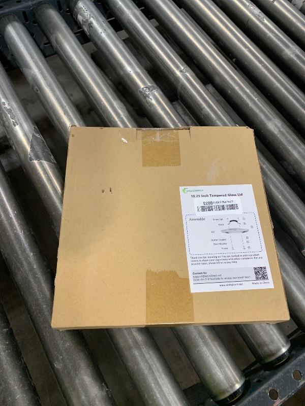 Photo 1 of 10.25 Inch Tempered Glass Lid for Lodge Skillets, Dutch Ovens & Pans - Universal Fit for 10-10.25 Inch Cookware - Oven & Dishwasher Safe up to 400°F - with Steam Vent & Ergonomic Handle