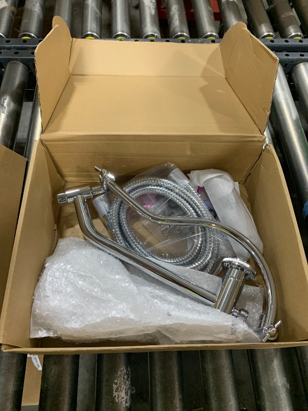 Photo 1 of Hibbent Upgraded 13'' Shower Head Combo, High Pressure 5 Spray Rainfall Showerhead, 10 Spray Mode Handheld, All Metal Easy Reach 4-way Diverter Shower Arm with Pause Mode, 71'' Hose and Holder, Chrome