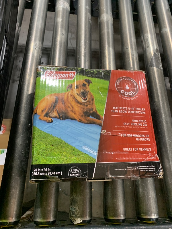 Photo 1 of Coleman Comfort Cooling Gel Pet Pad Mat in Large 20"x36", for Large Pets