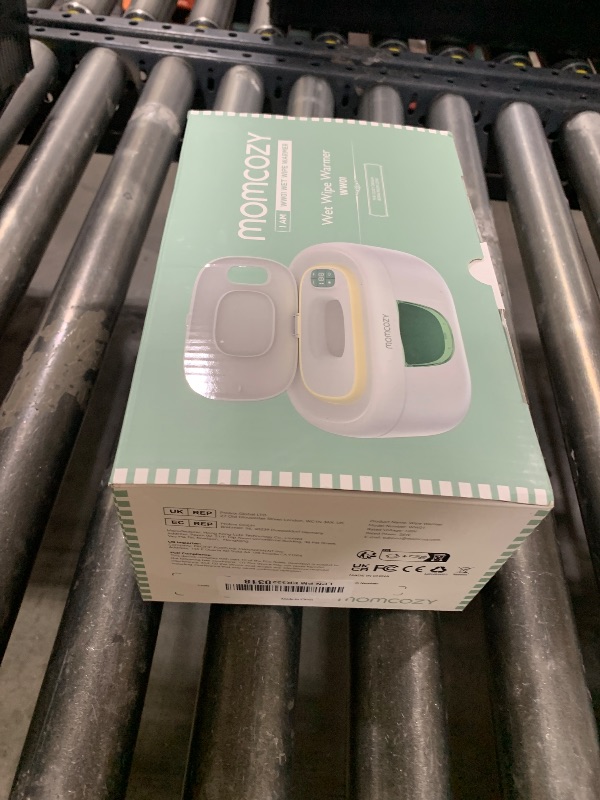 Photo 1 of Momcozy Baby Wipe Warmer, Innovative Spring Design, Large Capacity Wipes Dispenser, Fast and Even Heating, 4 Modes of Temperature Heating Control, Diaper Wipe Warmer with Night Light