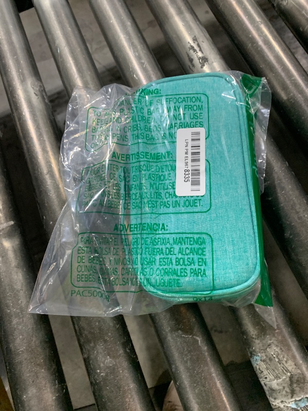Photo 1 of Leng Ke Insulin Cooler Travel Case with °F Display - TSA Approved Refrigerated Medicine Travel Bag with Protective Ice Brick, Long-Lasting Cooling for Vials and Pens (Green)
