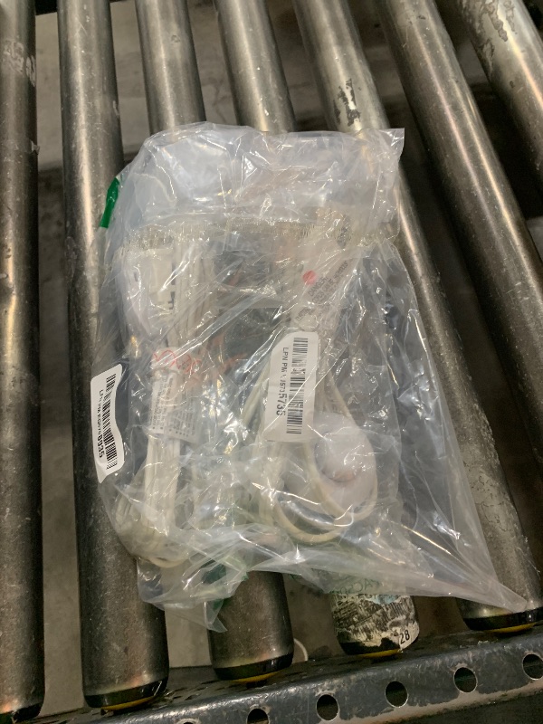 Photo 1 of 12 Feet Extension Cords, 3 Outlets Power Cord with Hand/Foot Switch, 16AWG 13A/125V/1625W,Safety Twist-Lock, White,2PK