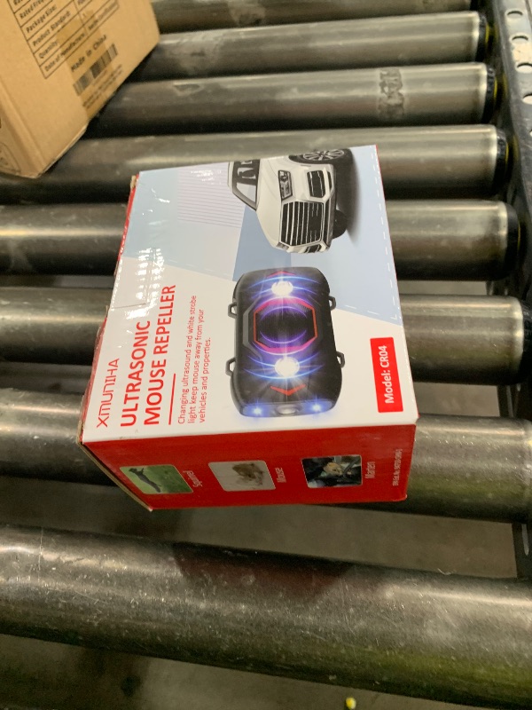 Photo 1 of Rodent Repellent for Car Engines - Ultrasonic Mouse Repellent Under Hood, Upgraded 4 LED Strobe Lights, Plug-in & Battery Powered, Keep Rodents Out of Car, RV, Garage, Room, Indoor, Outdoor, 2 Pack