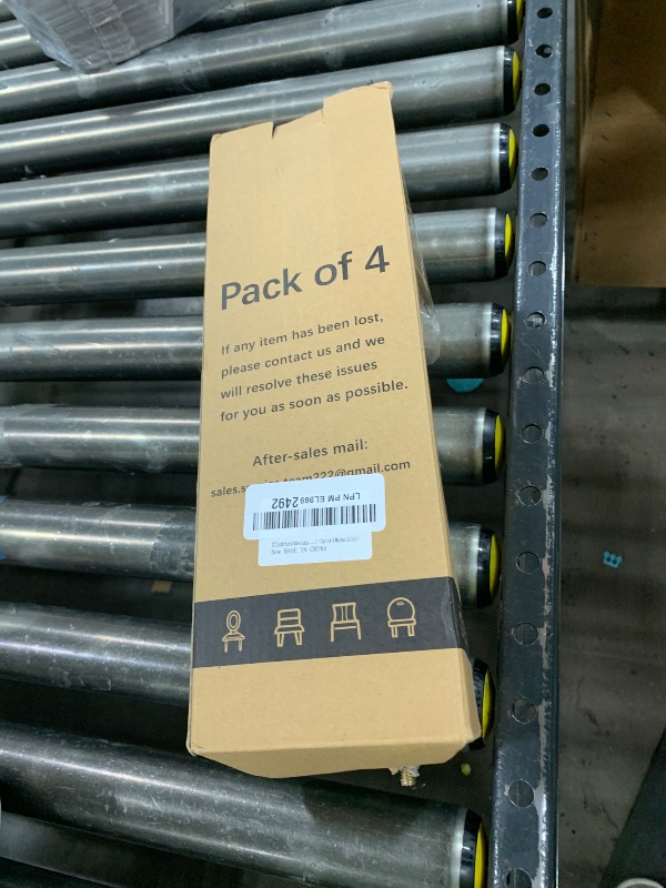 Photo 1 of 12 Inch Furniture Legs, Round Solid Wood Chair Legs Bench Leg, Mid Century Modern Replacement Table Legs for Home DIY Projects TV Cabinet, Ottoman, Dresser, Armchair, Cabinet?Set of 4 Walnut Color?