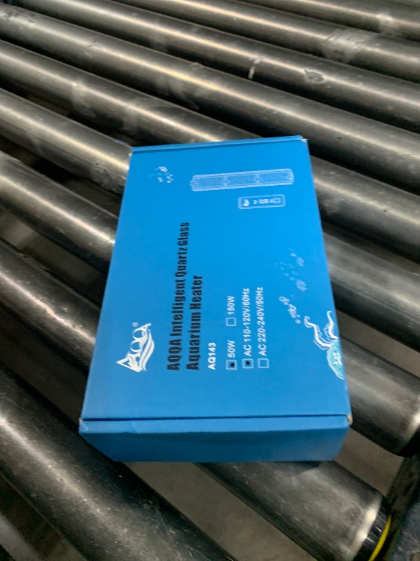 Photo 1 of AQQA Fish Tank Heater,Aquarium Heater 50W 150W 250W 400W 500W 800W for 3-220 Gal,Set Temperature 59?-93? Temperature Accuracy,Out of Water or High Temperature Automatic Power Off (50W to 3-10 gal)