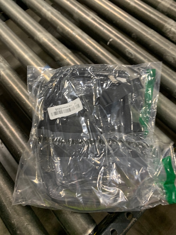 Photo 1 of MAY TREE Clear Backpack Stadium Approved, 12x10x6 Inches Small Clear Bag with Padded Straps for Stadium Events, Concert, and Work, Black