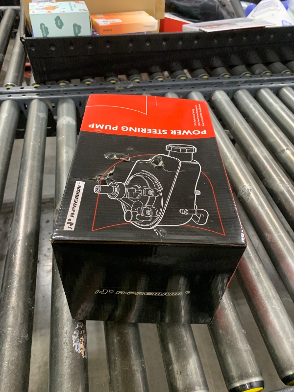 Photo 1 of A-Premium Power Steering Pump, with Reservoir, Compatible with Ford & Lincoln & Mercury Models - 1978-1989 - F-150, F-250, F-350, Mustang, Granada, Thunderbird, Continental, Sable, Grand Marquis, LTD/