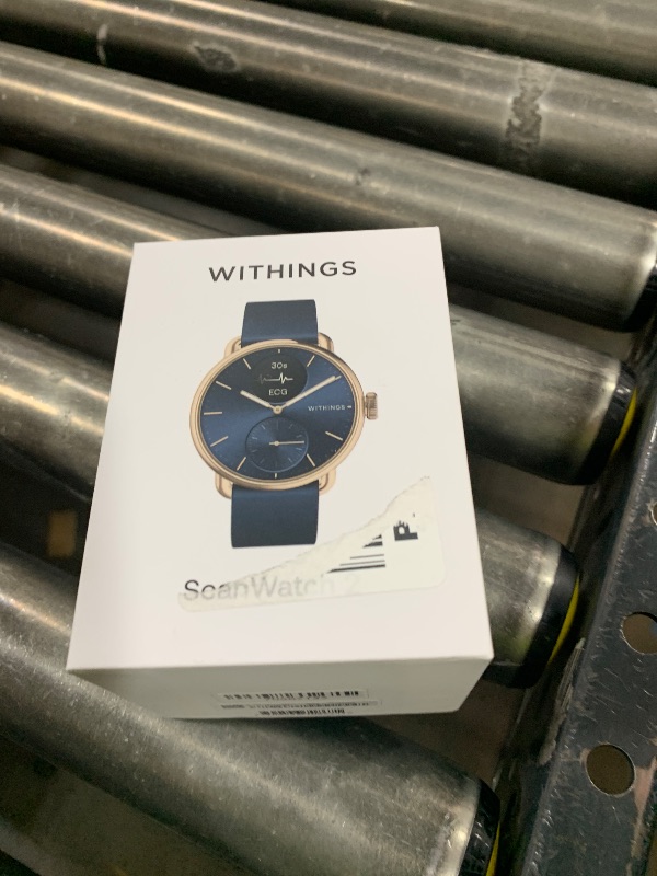 Photo 1 of Withings ScanWatch 2 - Hybrid Smart Watch, Heart Rate Monitoring, Fitness Tracker, Cycle Tracker, Sleep Monitoring, GPS Tracker, 30-Day Battery Life, Android & Apple Compatible, HSA/FSA 