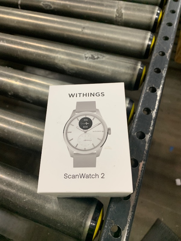 Photo 1 of Withings ScanWatch 2 - Hybrid Smart Watch, Heart Rate Monitoring, Fitness Tracker, Cycle Tracker, Sleep Monitoring, GPS Tracker, 30-Day Battery Life, Android & Apple Compatible, HSA/FSA