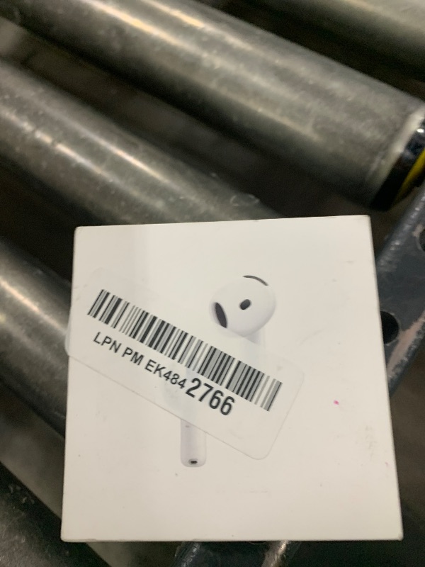 Photo 1 of Apple AirPods 4 Wireless Earbuds, Bluetooth Headphones, with Active Noise Cancellation, Adaptive Audio, Transparency Mode, Personalized Spatial Audio, USB-C Charging Case, Wireless Charging, H2 Chip