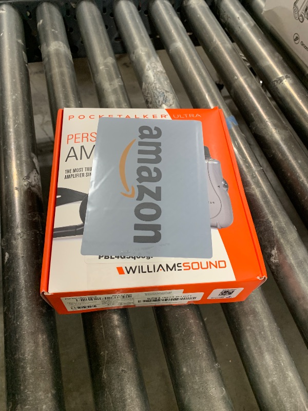 Photo 1 of Williams Sound Pocketalker Ultra Hearing Amplifier | Easy-to-Use Hearing Amplifier for Seniors | Amplified Sound Assistive Listening Device with Headphones for Elderly | Hearing Assist Earbuds