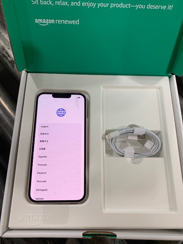 Photo 1 of Apple iPhone 13, 128GB, Pink - Unlocked (Renewed Premium)