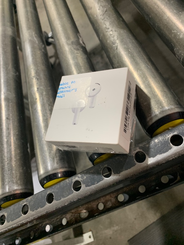 Photo 1 of Apple AirPods 4 Wireless Earbuds, Bluetooth Headphones, with Active Noise Cancellation, Adaptive Audio, Transparency Mode, Personalized Spatial Audio, USB-C Charging Case, Wireless Charging, H2 Chip