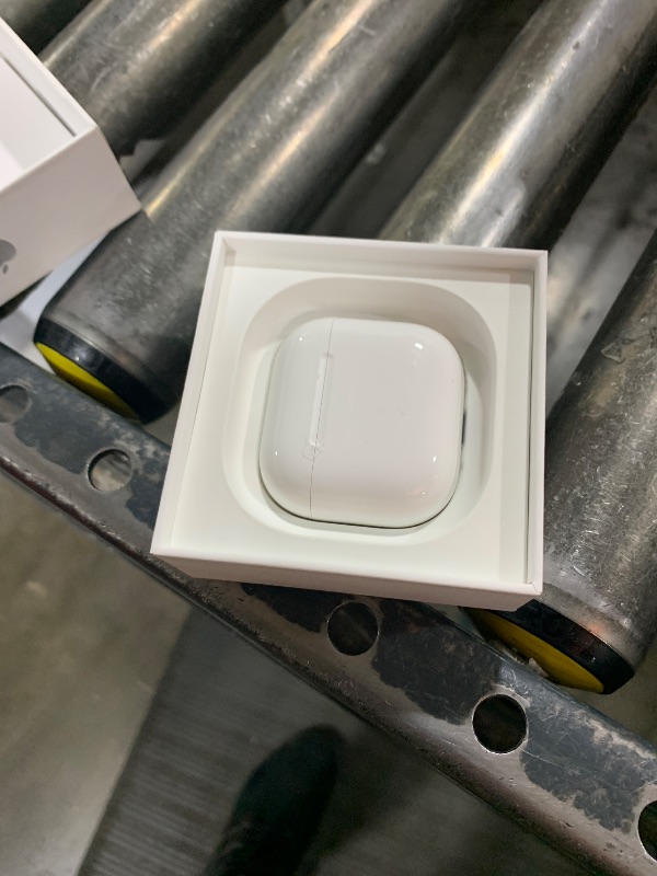 Photo 1 of Apple AirPods 4 Wireless Earbuds, Bluetooth Headphones, with Active Noise Cancellation, Adaptive Audio, Transparency Mode, Personalized Spatial Audio, USB-C Charging Case, Wireless Charging, H2 Chip