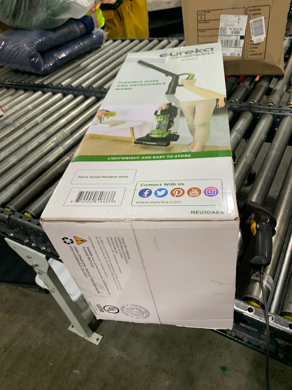 Photo 1 of Eureka Airspeed Ultra-Lightweight Compact Bagless Upright Vacuum Cleaner, NEU10AE4, Green