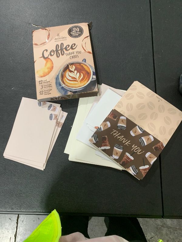 Photo 1 of Coffee Thank You Cards. 
