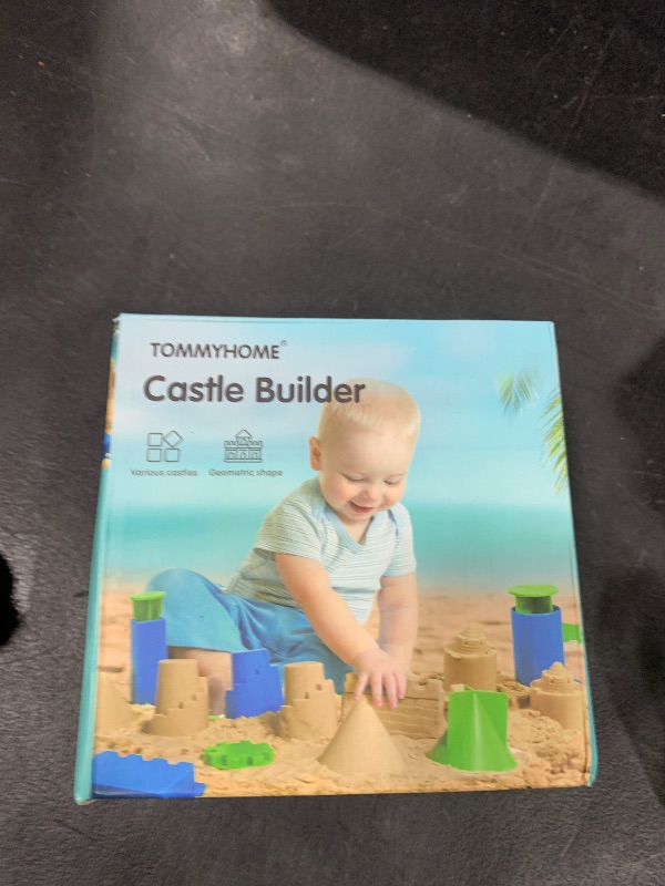 Photo 1 of TOMMYHOME Beach Toys-Sand Brick Maker and Castle Set Compatible with Kinetic Sand.Sand Castle Making Tools (Castle)
