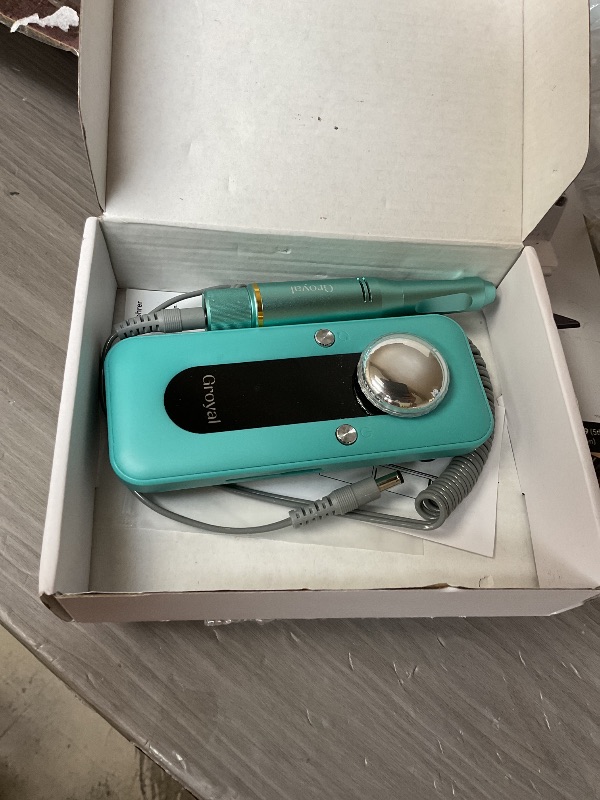 Photo 1 of Electric Nail Drill Professional, 45000RPM Cordless Electric Nail File for Acrylic Gel Nails, Professional Nail Drill Manicure Pedicure Polishing Shape Tools for Home Salon
