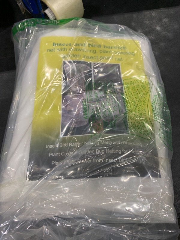 Photo 1 of Fruit Tree Netting for Squirrels and Birds with Zipper, 2PC 8'x8' Large Fruit Tree Covers to Protect Fruit from for Fruit Trees