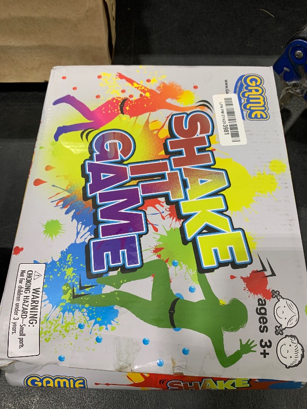 Photo 1 of Gamie Shaking Swing Balls Game - Minute to Win it Games - Complete Kids Outdoor Game Set With 2 Containers and 24 Balls - Fun Outdoor Games for Kids Party Ages 4-8