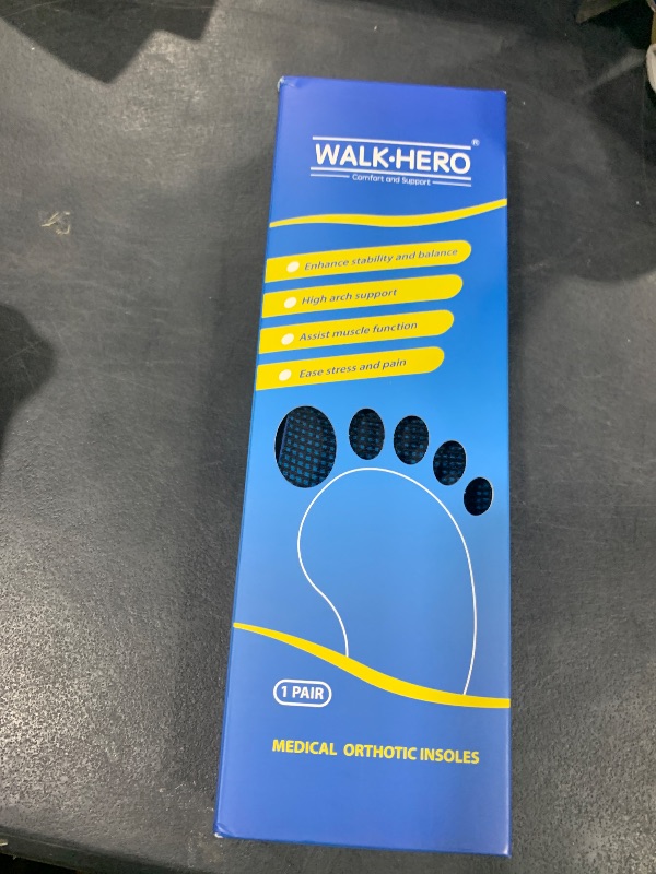 Photo 1 of Plantar Fasciitis Relief - Arch Support Insoles for Men Women, Shoe Inserts for Flat Feet, Orthotic Shoe Insoles All-Day Energy and Comfort with Every Step (Mens 11-11 1/2 | Womens 13-13 1/2)