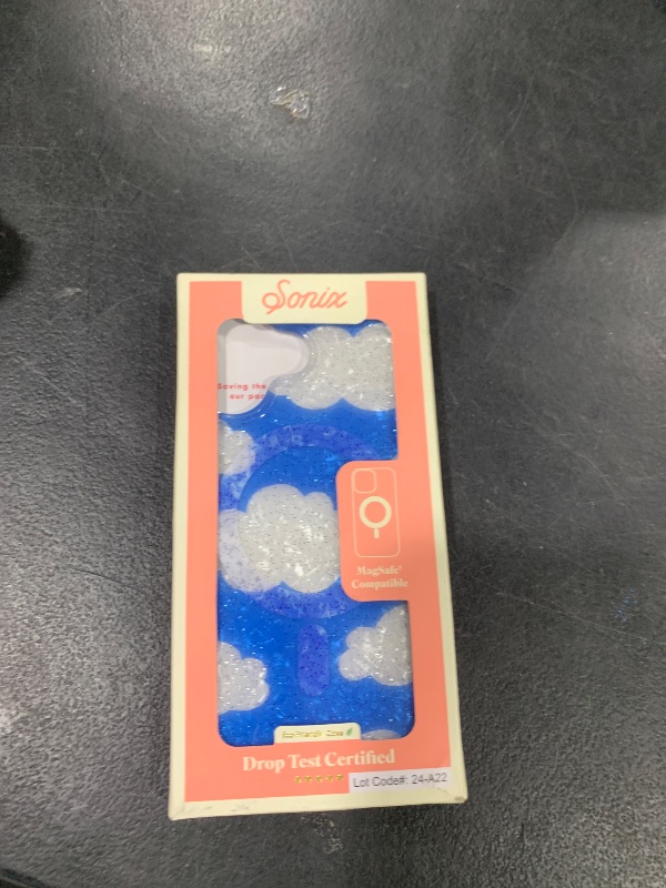 Photo 1 of Sonix Case for iPhone 16 | Compatible with MagSafe | 10ft Drop Tested | Glitter Clouds | Day Dream