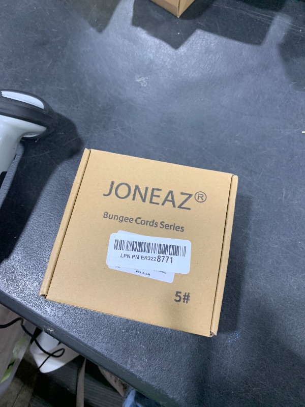 Photo 1 of Joneaz Small Bungee Cord with Hooks 12 inch Black Heavy Duty, Carabiners Style, 4-Piece,5/16 inch Diameter Cord with Nylon Fiber