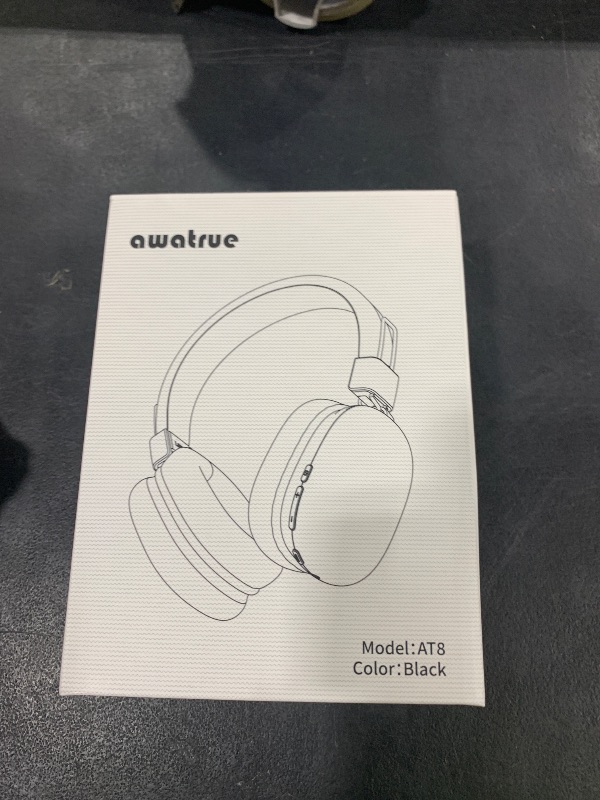 Photo 1 of awatrue Kids Bluetooth Headphones, Wireless Headphones with HD ENC Microphone, 50 Hours Playtime, Safe Volume,Type C Fast Charging,Foldable Over Ear Headphone for Children/Teens/Smart Device (Black)