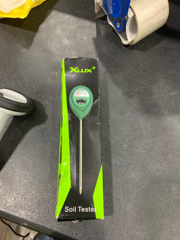 Photo 1 of XLUX Soil Moisture Meter, Plant Water Monitor, Hygrometer Sensor for Gardening, Farming, Indoor and Outdoor Plants, No Batteries Required