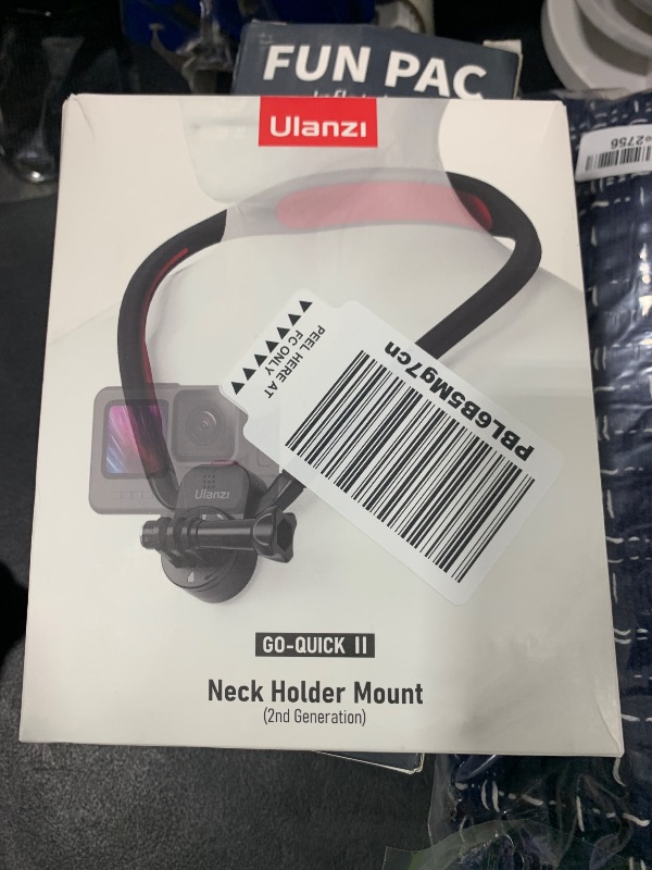 Photo 1 of ULANZI Go-Quick II Neck Mount for GoPro Magnetic Necklace Holder, Camera POV Mount for GoPro Hero 13/12/11/10/9/8/7/6/5/4/MAX, AKASO, DJI Osmo Action 5 Pro/4/3, Insta360 and Most Action Cameras