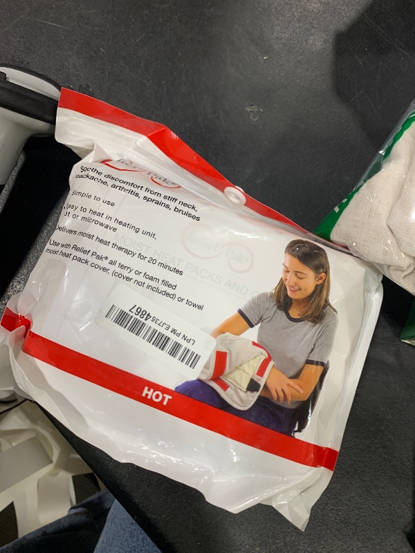 Photo 1 of Relief Pak Moist Heat Packs, (D) Oversize, 15" x 24"
