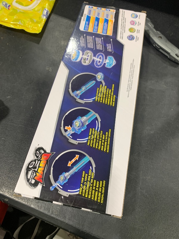 Photo 1 of INFINITY NADO Battling Toys, Spinning Top and Sword Launcher Battle Set Toys for Kids, Battle Brust Sword Top Toys for 5 6 7 8 9 10 11 12 Year Old Boys, Gale Wings