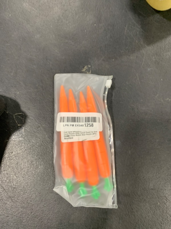 Photo 1 of MOZXIRZ 4 Pcs Mechanical Pencils 0.5mm Cute Carrot Mechanical Pencil Kawaii Cartoon Carrot Pencils Office School Pencil for Kids Students Girls Women Boys Pencils (4Pcs Carrot)