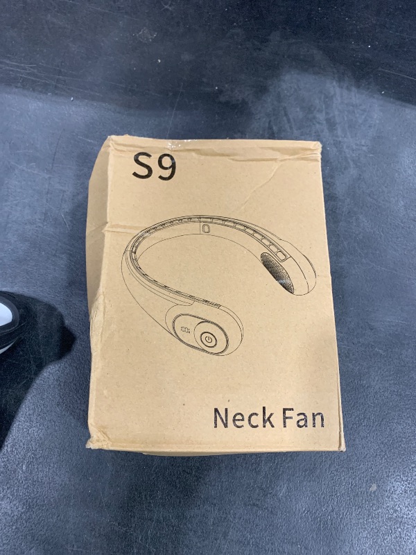 Photo 1 of Neck Fan, Personal Fan with LED Indicator, USB-C Charging, Long-Lasting 5200mAh Battery, Hands Free Bladeless Fan with 3 Adjustable Speeds & Ultra-Quiet, Ideal for Home, Travel & Outdoor