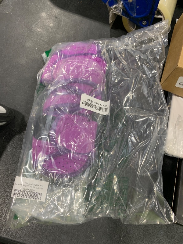 Photo 1 of ANSUSIC Plantar Fasciitis Night Splint-Upgrade 3 Adjustable Planter Facetious Relief Brace,Plantar Fasciitis Relief Women Men Straps,Support Relief Foot Drop Achilles Tendonitis Day Night(Purple-1PC)