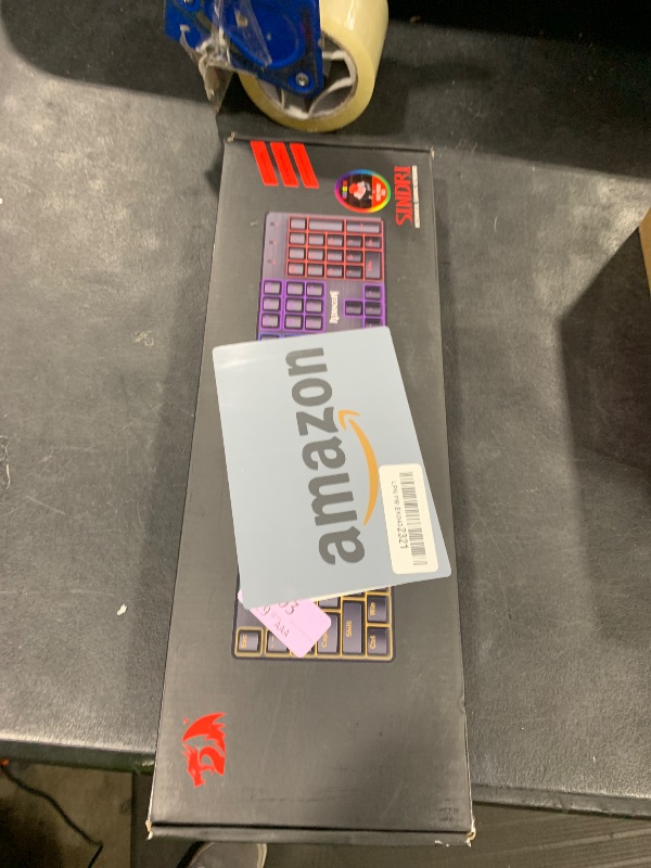 Photo 1 of Redragon Mechanical Gaming Keyboard Wired, 11 Programmable Backlit Modes, Hot-Swappable Red Switch, Anti-Ghosting, Double-Shot PBT Keycaps, Light Up Keyboard for PC Mac