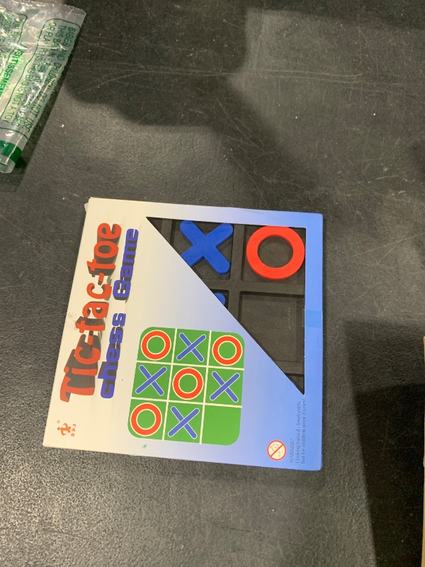 Photo 1 of zeyce Tic Tac Toe Board Game,Tic Tac Toe Family Game, Classic Board Game, Classical Family Board Game,Children's Tic Tac Toe Game, Plastic tic tac Toe Game, Board Size 15 X 15 cm