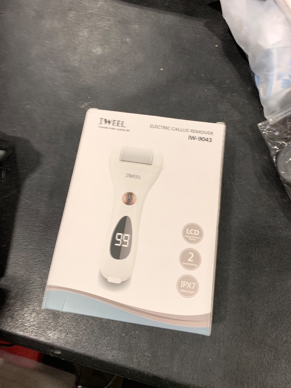 Photo 1 of Callus Remover for Feet Shaver Rechargeable Electric Foot File Pedicure Tools for Feet Professional Callous Shaver Waterproof Pedicure kit for Cracked Heels and Dead Skin