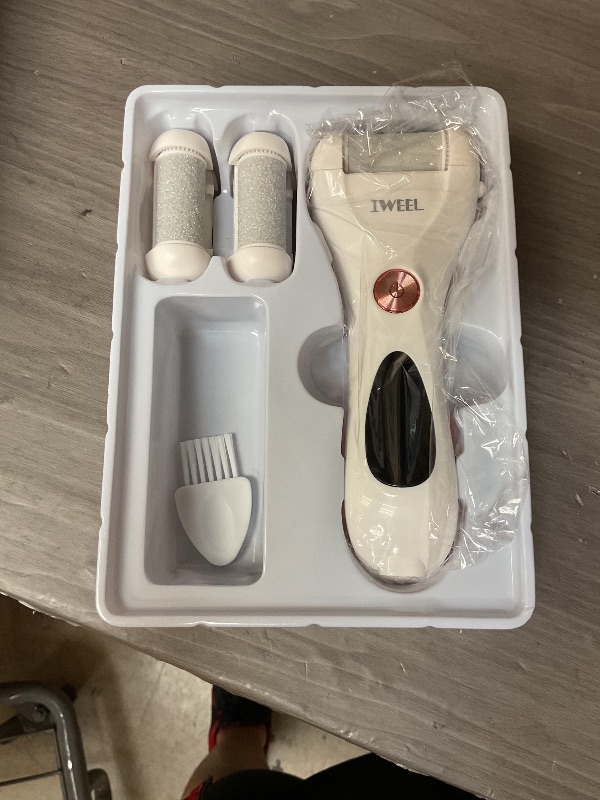 Photo 3 of Callus Remover for Feet Shaver Rechargeable Electric Foot File Pedicure Tools for Feet Professional Callous Shaver Waterproof Pedicure kit for Cracked Heels and Dead Skin