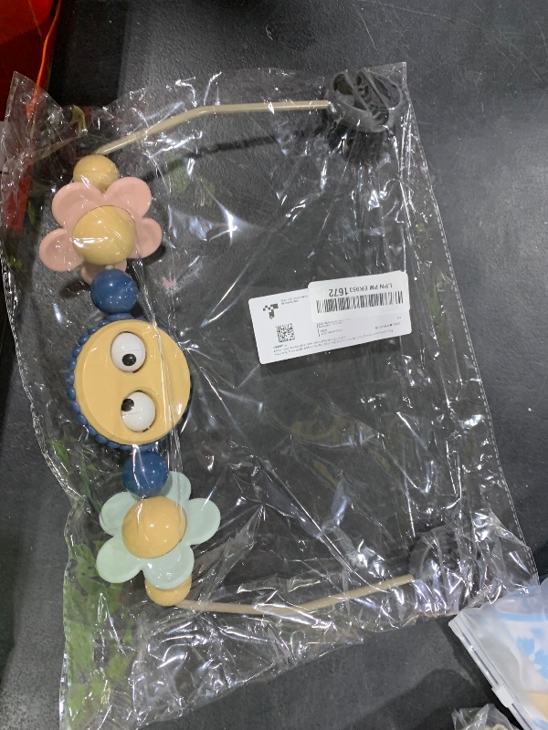 Photo 1 of VIKOS Products Toy Bar for Baby Bouncer Stroller Arch Googly Eyes Toy for Babies Car Seat, Babies Bouncer Accessory, Easy to Install & Baby-Safe Plastic - No Music