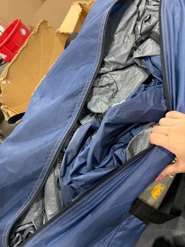 Photo 1 of 10 Person Camping Tent - Large Outdoor Tent with Room Divider and Rainfly