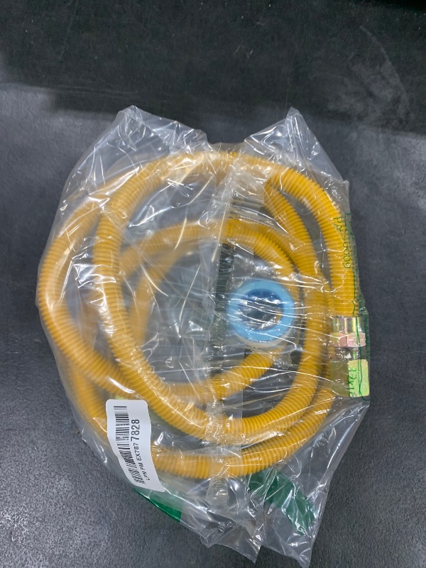 Photo 1 of 72" Flexible Gas Line Hose,Appliance Gas Line with Connector 1 2" MIP 1/2"FIP Fitting OD(1/2" ID) Gas Range Connector Kit for Stove,Gas Stove,Dryer,Water Heater By MIFLUS
