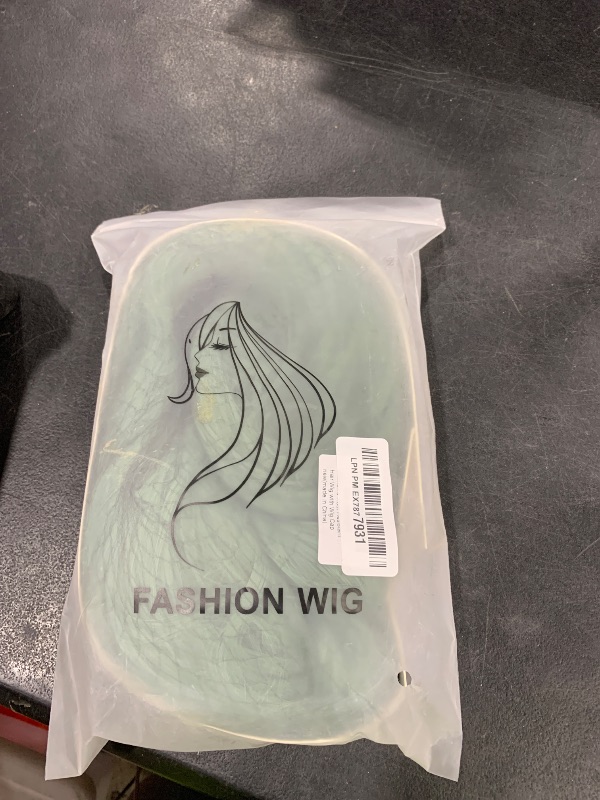 Photo 1 of Akstore 28 inch Fashion Wigs Long Wavy Curly Hair Cosplay Wig (Grey Green)