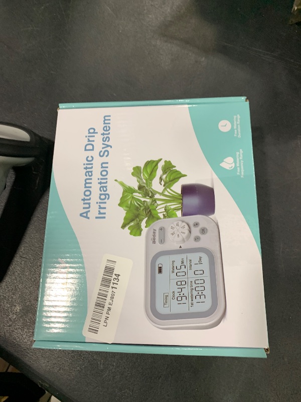 Photo 1 of Automatic Plant Waterer Indoor Self Watering System for 15 Potted Plants, Auto Drip Irrigation Kit Programmable Water Timer with Smart Humidity Detection