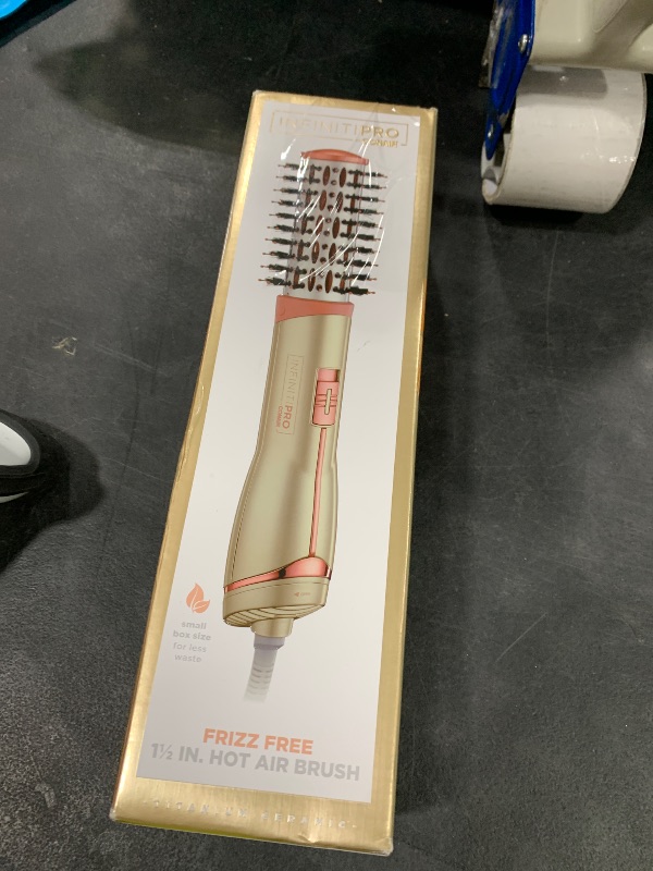Photo 1 of CONAIR INFINITIPRO Frizz Free 1 1/2-inch Hot Air Brush, Dryer Brush