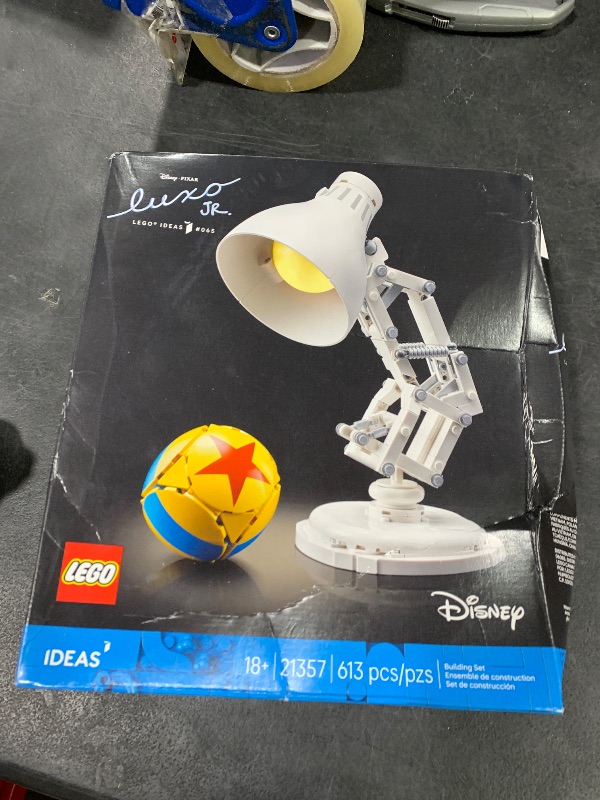 Photo 1 of LEGO Ideas Disney Pixar Luxo Jr. - Room Decor and Building Set for Adults - Office and Desk Decor - Birthday Gifts for Women & Men - Brick-Built Lamp DIY Kit - 21357